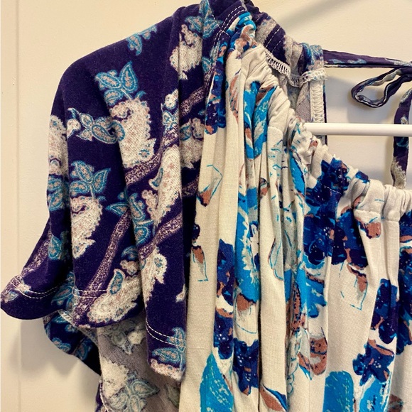 Free People cold shoulder ruffle sleeve top (XS) - Picture 5 of 8